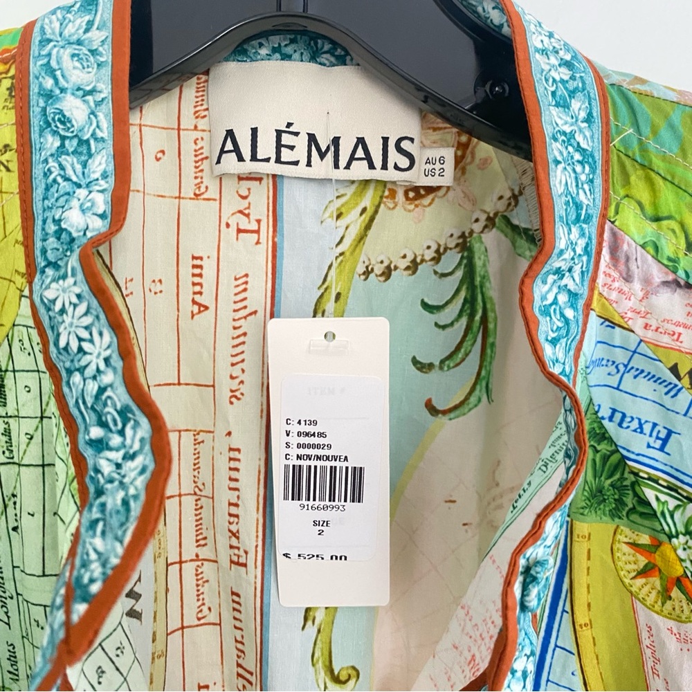 Alemais Multicolor Printed Dress - Picture 4 of 7